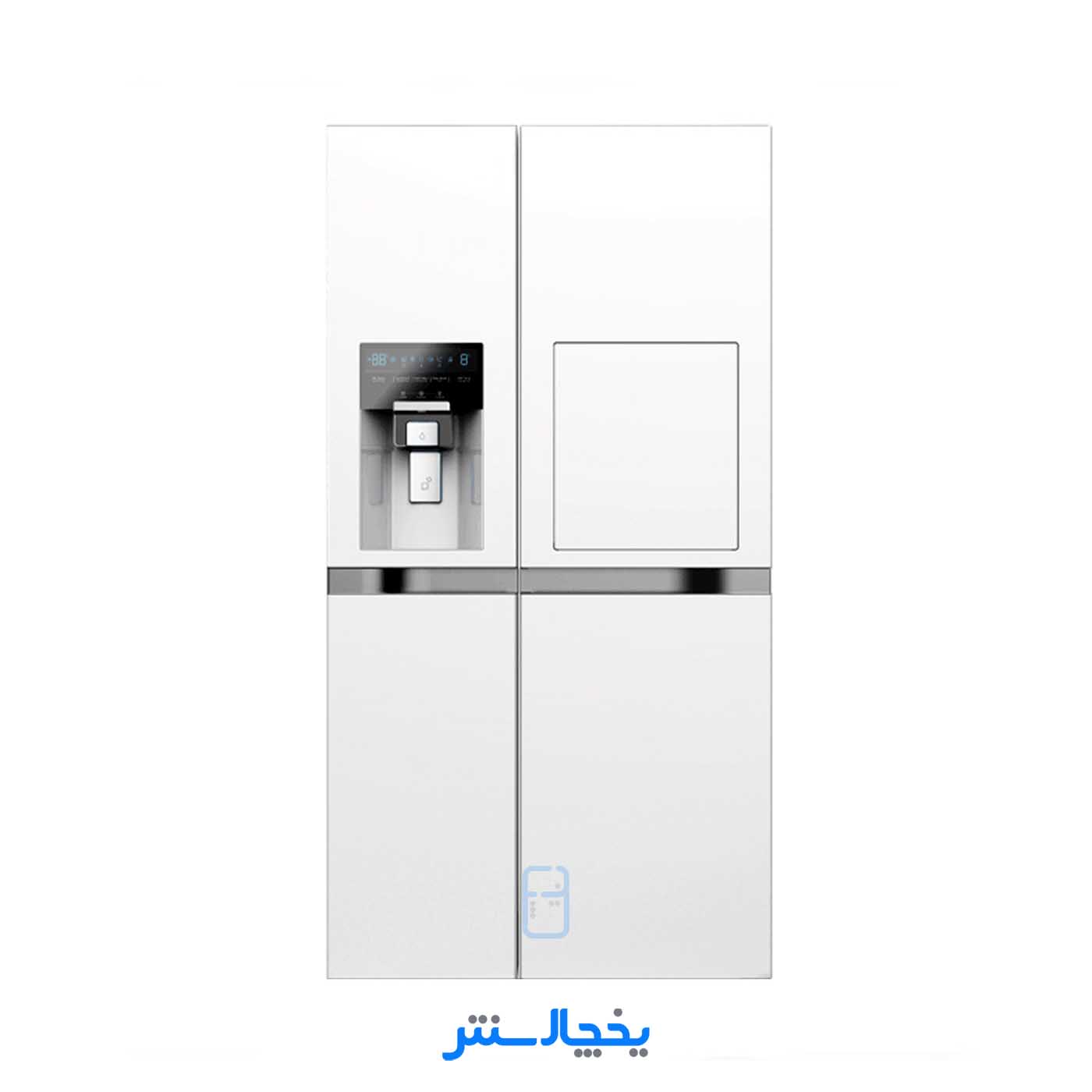یخچال فریزر ساید بای ساید دوو مدل Sinsun سینسان دو درب SXi20-11W سفید متالیک