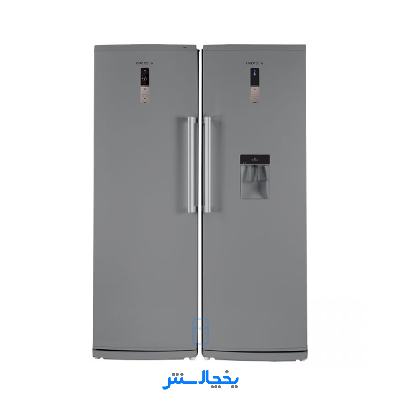یخچال فریزر دوقلو امرسان 15 فوت مدل R15H-F15H-T01 تیتانیوم