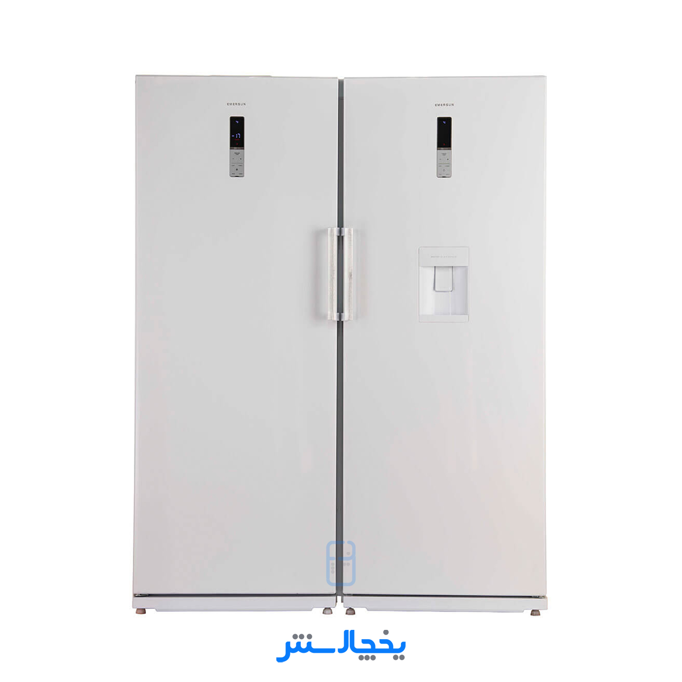 یخچال فریزر دوقلو امرسان 16 فوت کندانسور مخفی مدل R16H-F16H-KW01 سفید