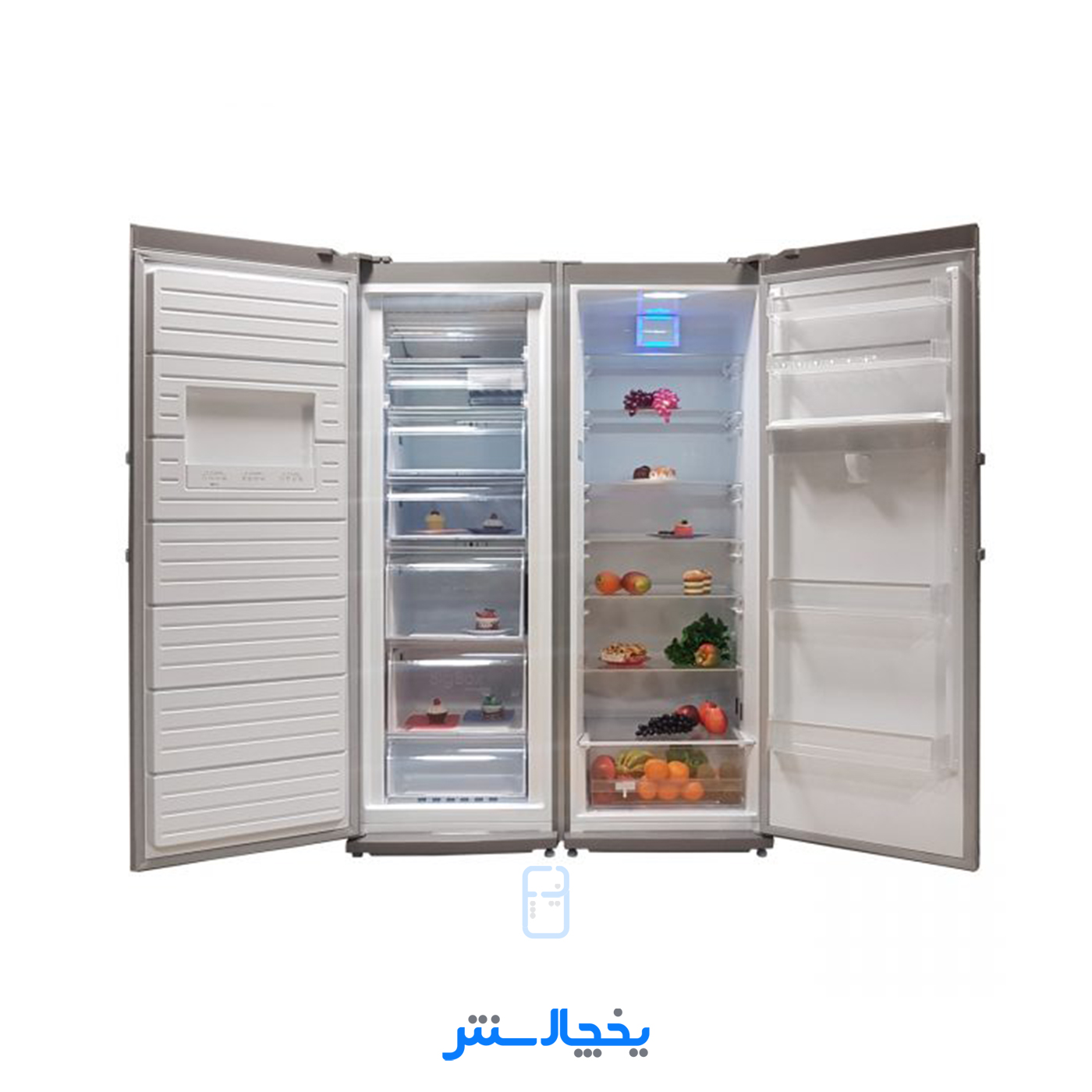 یخچال فریزر دوقلو امرسان 20 فوت مدل R20H-F20H-T01 تیتانیوم