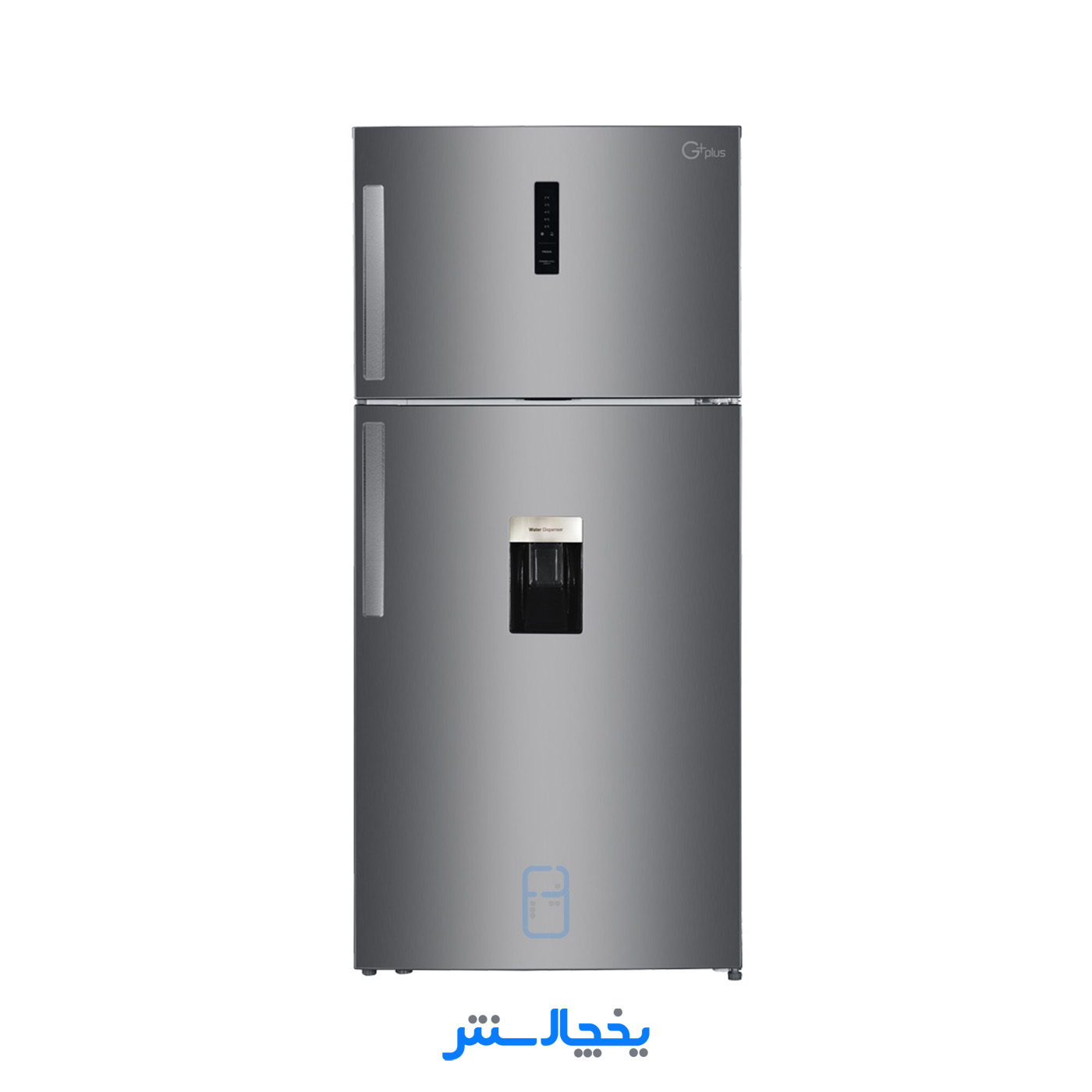 یخچال فریزر جی پلاس مدل GRF-P5324S نقره ای