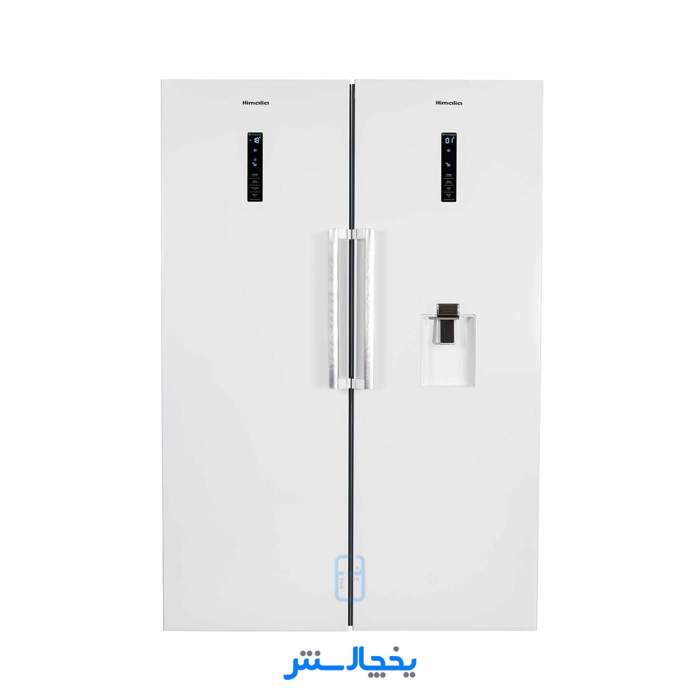 یخچال فریزر دوقلو هیمالیا مدل آیس ایج HREN45001-HFZN38002 سفید