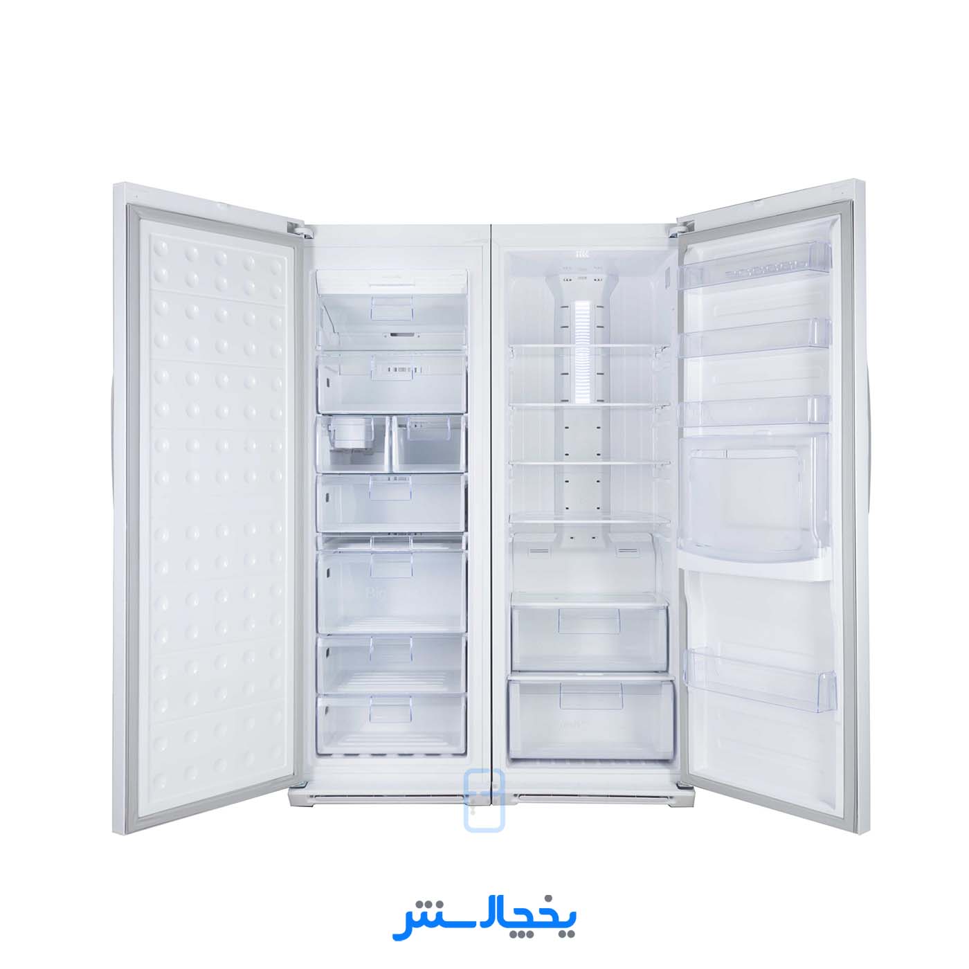 یخچال فریزر دوقلو هیمالیا مدل رومانو پلاس NR440r-HFZN337r سفید