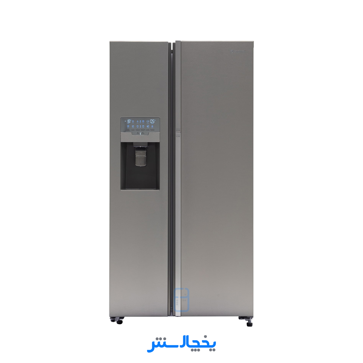 یخچال فریزر ساید بای ساید اسنوا مدل Farnia فرنیا ARS3Di-S100-S استیل