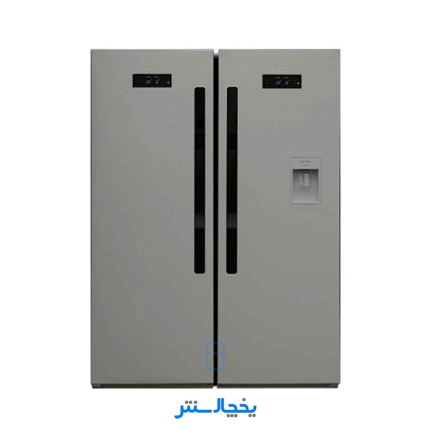 یخچال فریزر دوقلو پلادیوم مدل پرایم PD24 تیتانیوم