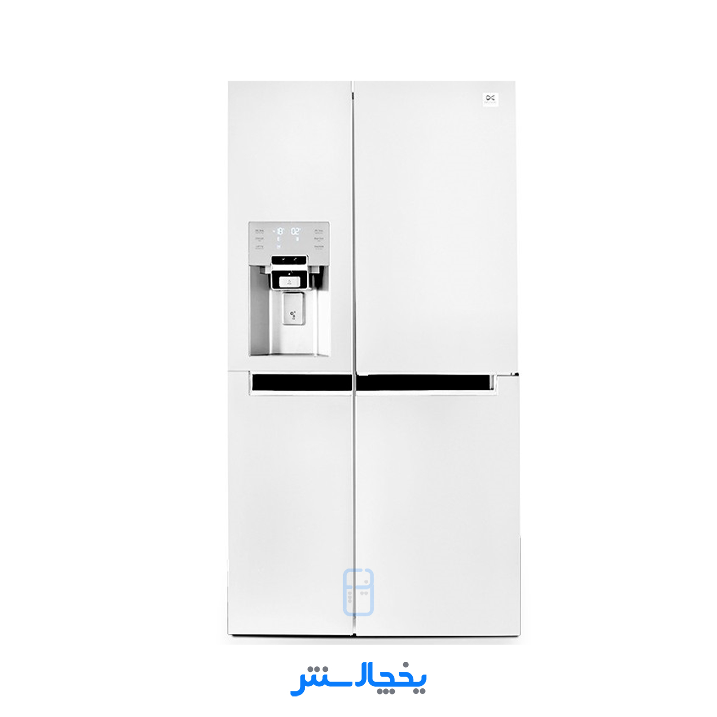 یخچال فریزر ساید بای ساید دوو مدل پرایم سه درب DSI-3645MW سفید متالیک