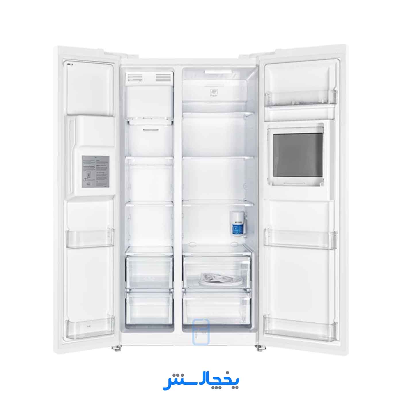 یخچال فریزر ساید بای ساید ایکس ویژن مدل S7-Wi سفید
