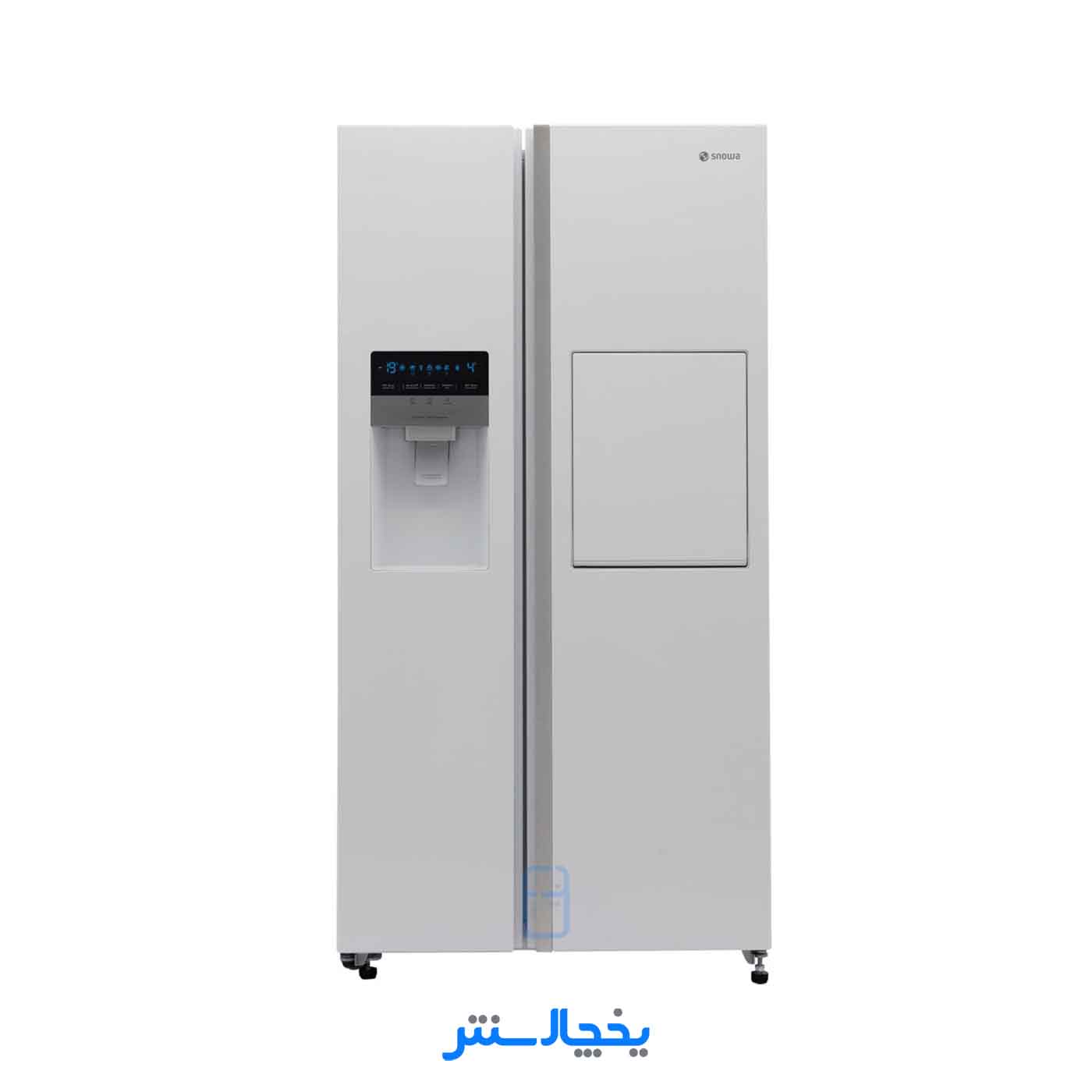 یخچال فریزر ساید بای ساید اسنوا مدل هایپر SN8-2032GW سفید متالیک
