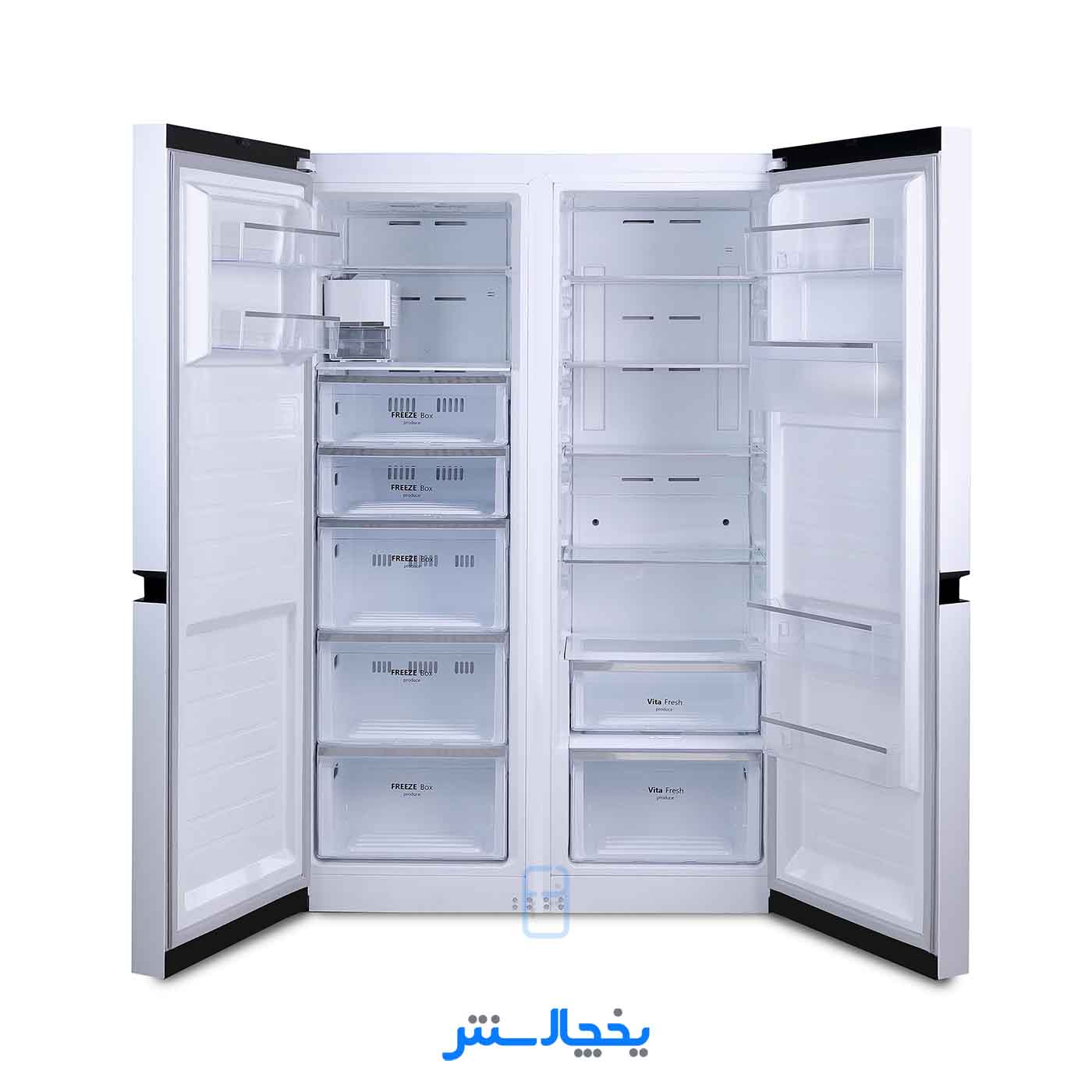 یخچال فریزر دوقلو تکنوهاوس مدل DRDF20-Max-Uns216W سفید