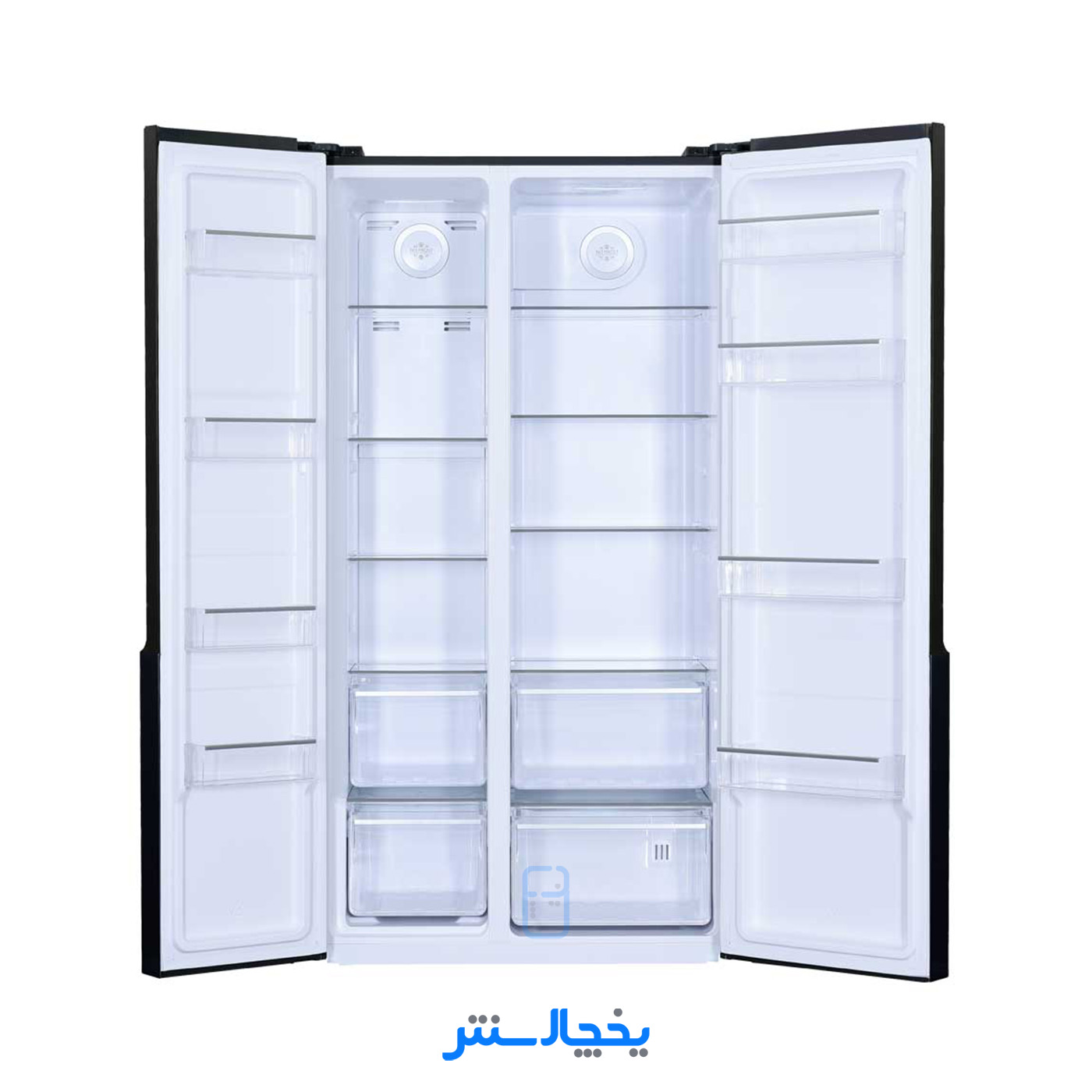 یخچال فریزر ساید بای ساید جی پلاس مدل GSS-P7423BG مشکی