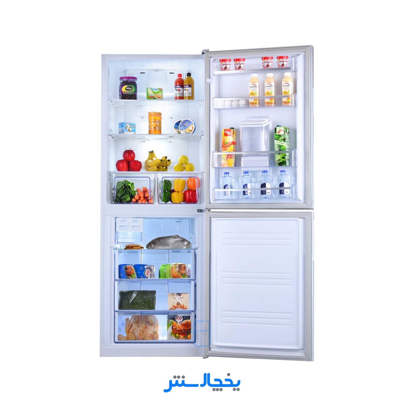 یخچال فریزر سیلوان مدل RFN-7025 سفید