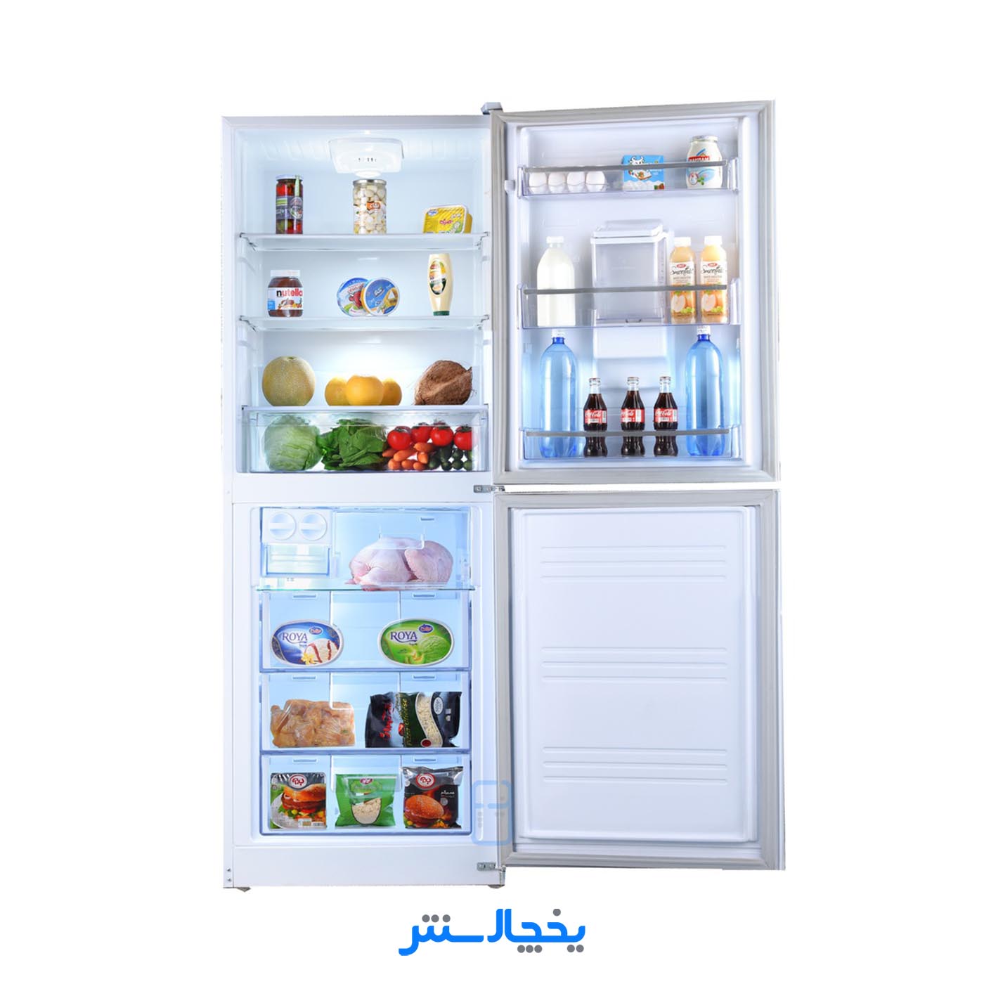 یخچال فریزر سیلوان مدل RFN-7025 استیل