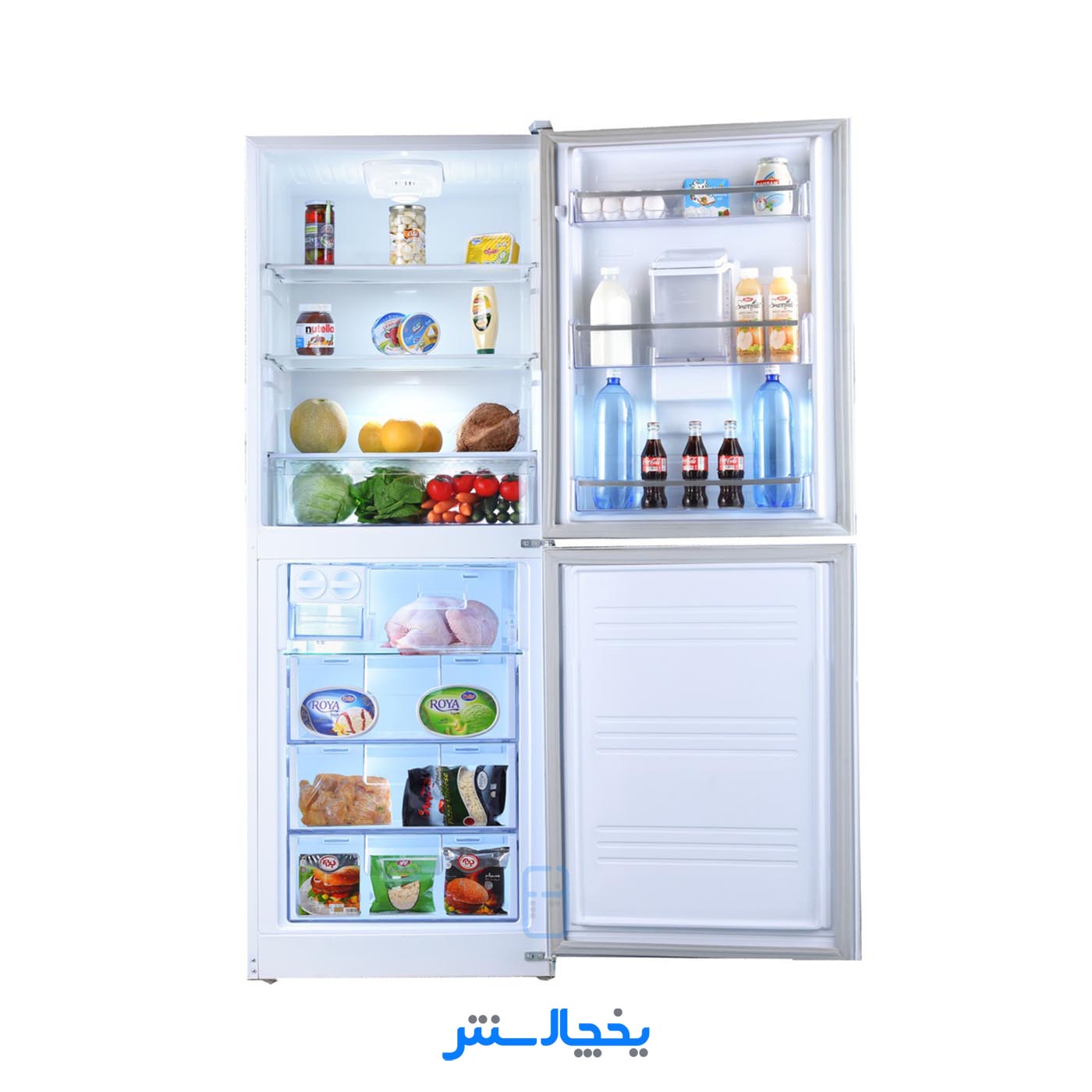 یخچال فریزر سیلوان مدل RFN-7024 سفید