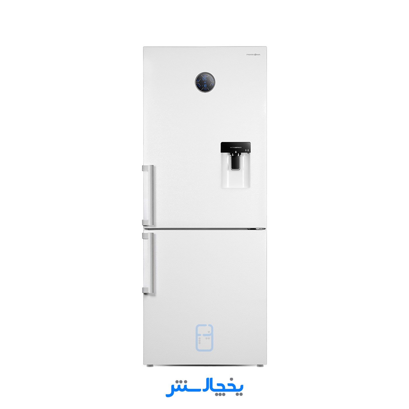 یخچال فریزر پاکشوما مدل RCP495iW (E2) سفید (کابین امباس و درب متالیک)
