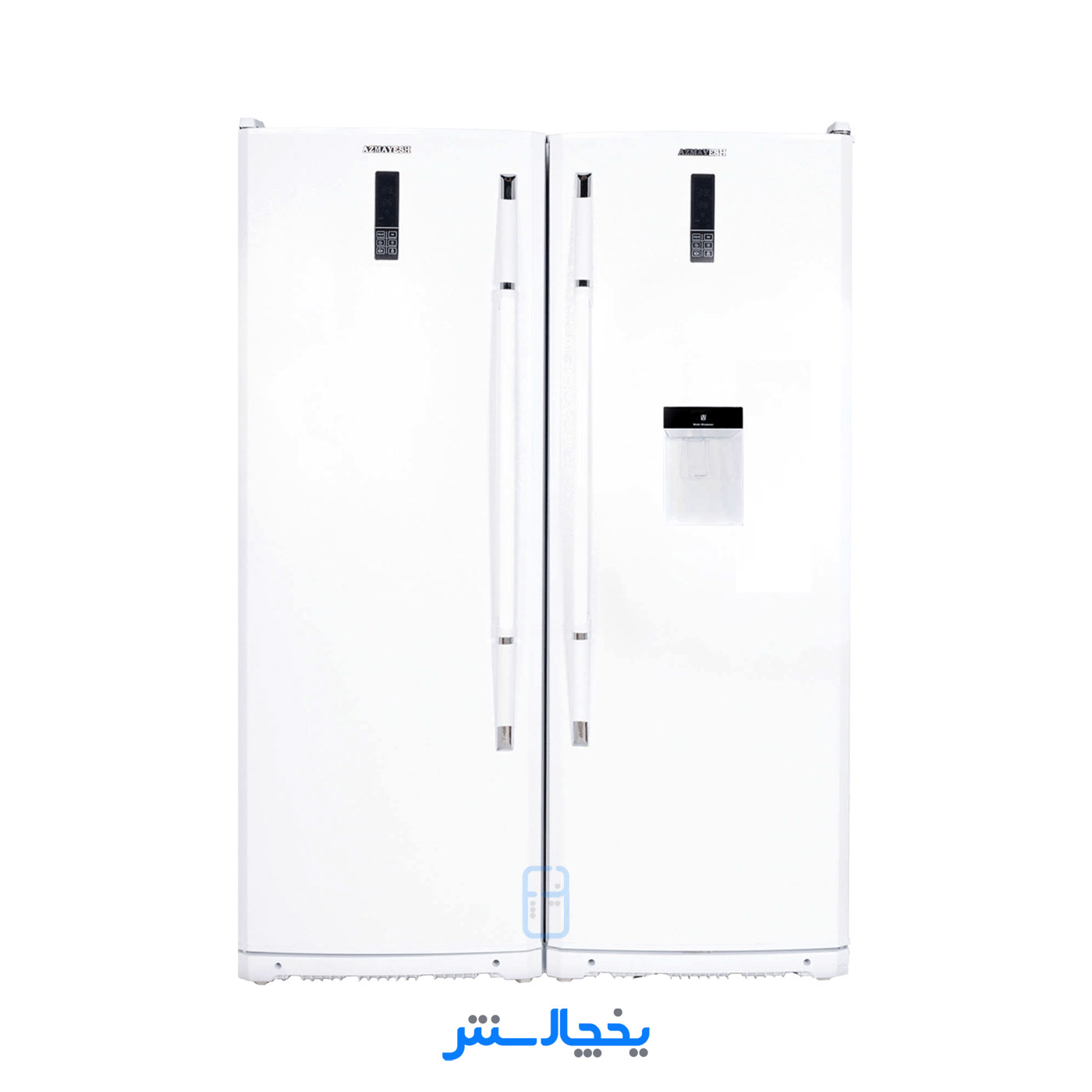 یخچال فریزر دوقلو آزمایش مدل AZR2366H-AZF2366HO-W سفید