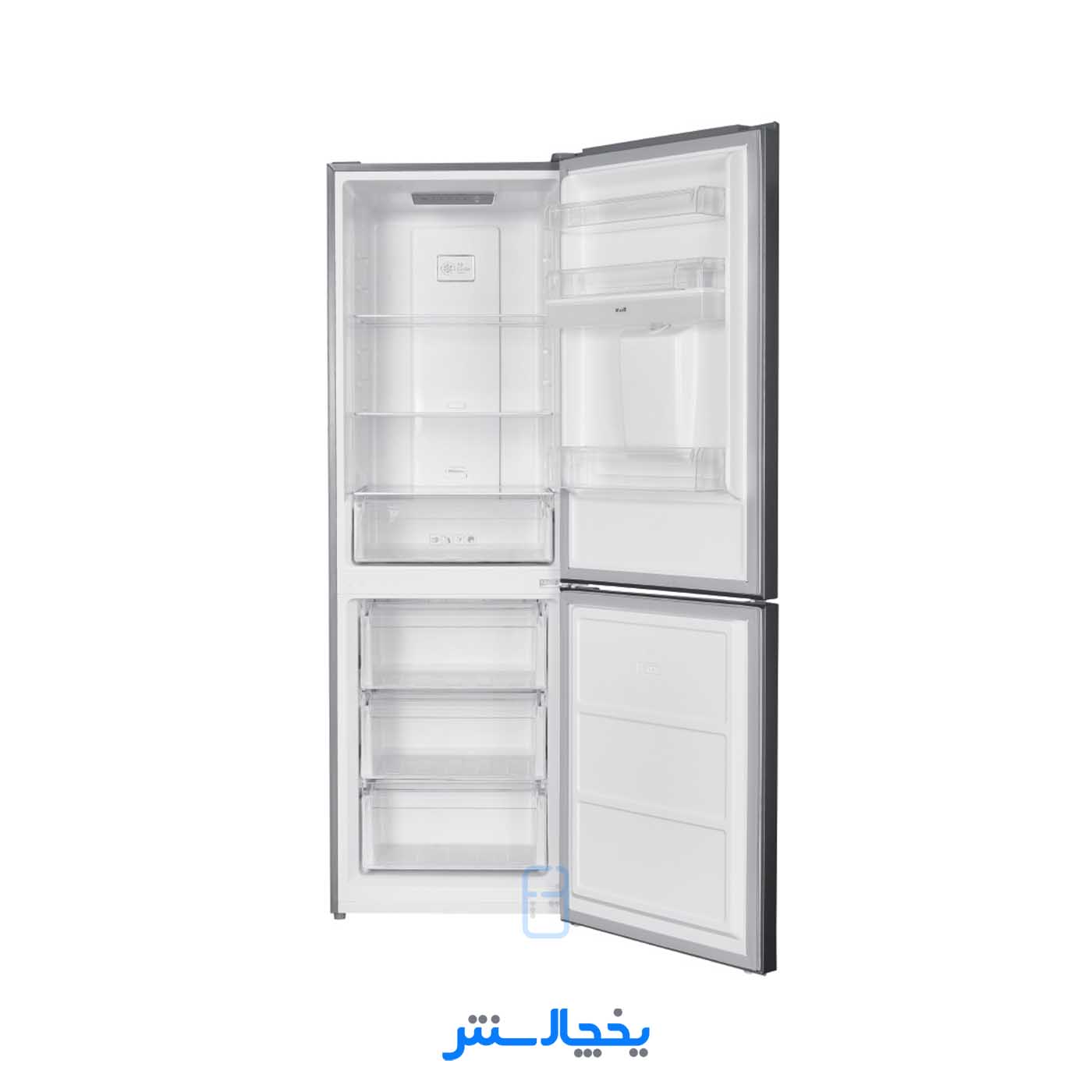 یخچال فریزر جی پلاس مدل GRF-P3115S نقره ای