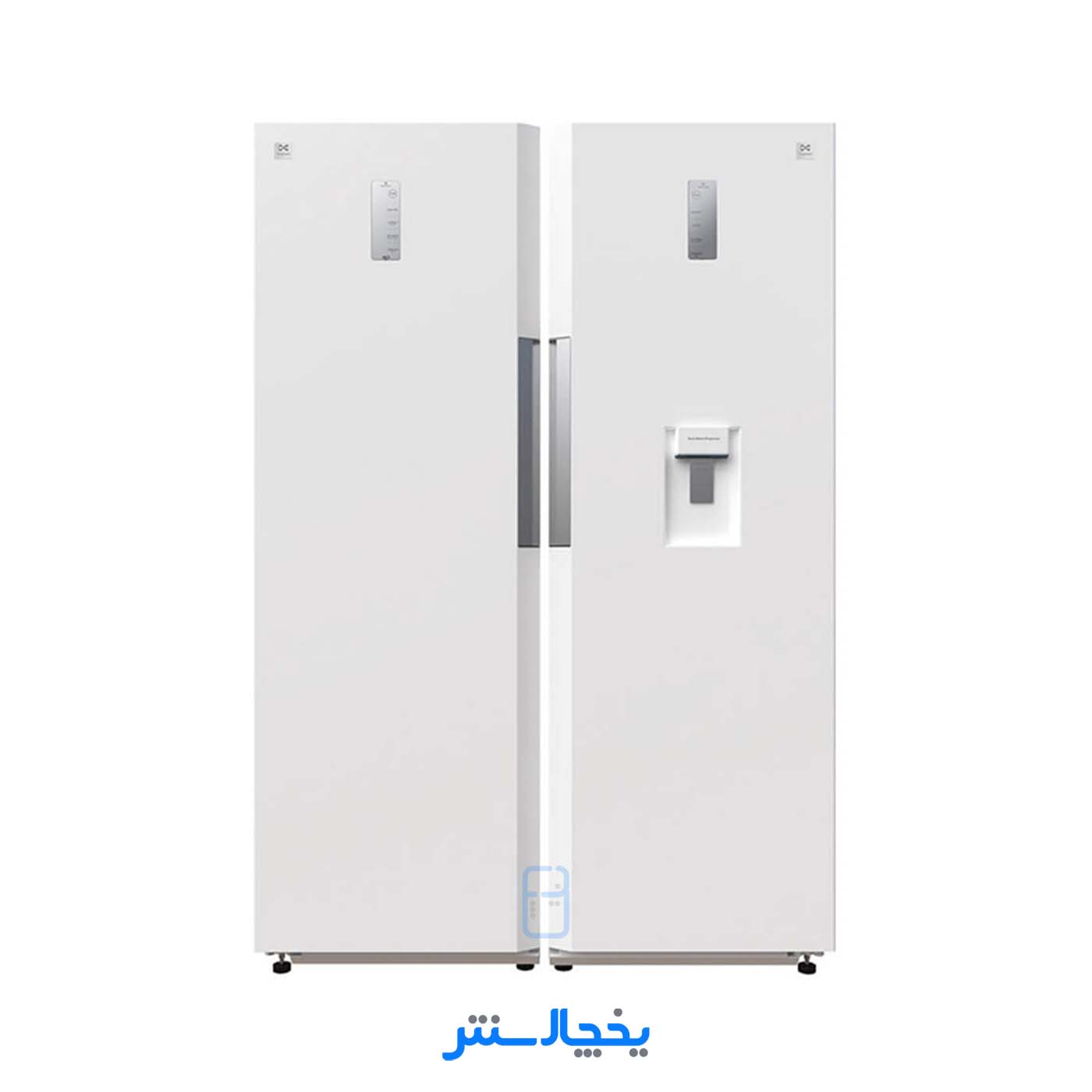 یخچال فریزر دوقلو دوو مدل تویین SRFi-20MW سفید متالیک