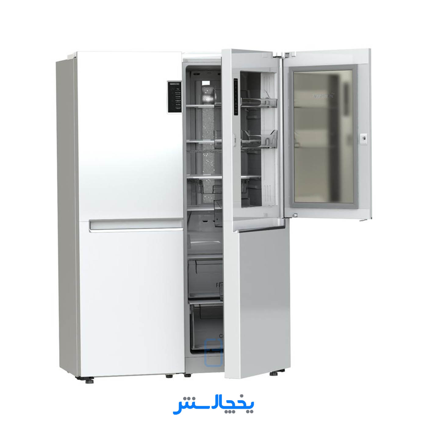 یخچال فریزر دوقلو دیپوینت مدل مستر پرو Master Pro سفید