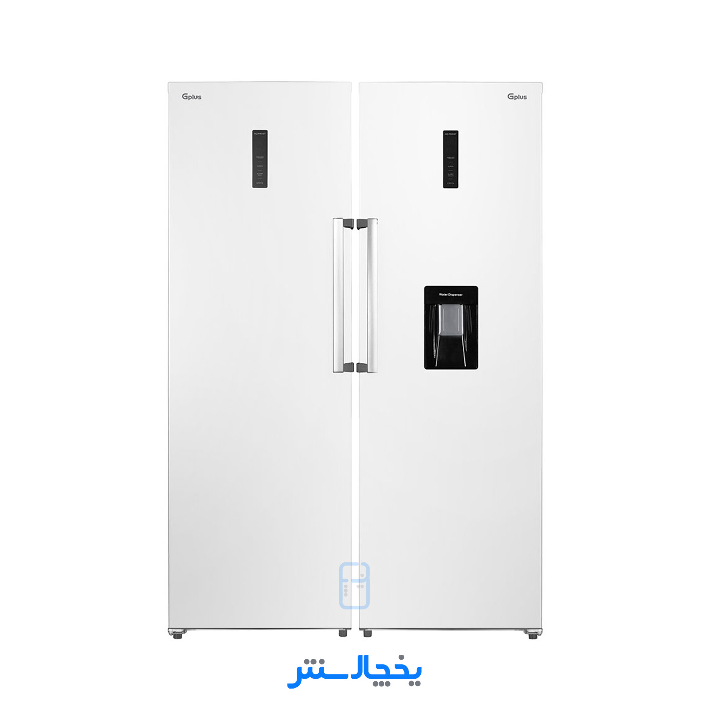 یخچال فریزر دوقلو جی پلاس مدل GRF-P2736LFW سفید