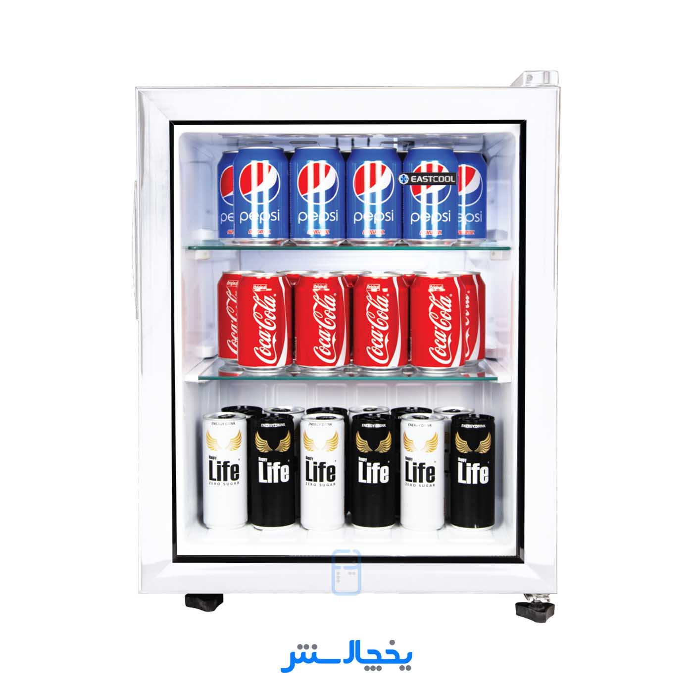 یخچال شوکیس ایستکول 3 فوت مدل TM-4164-HS سفید