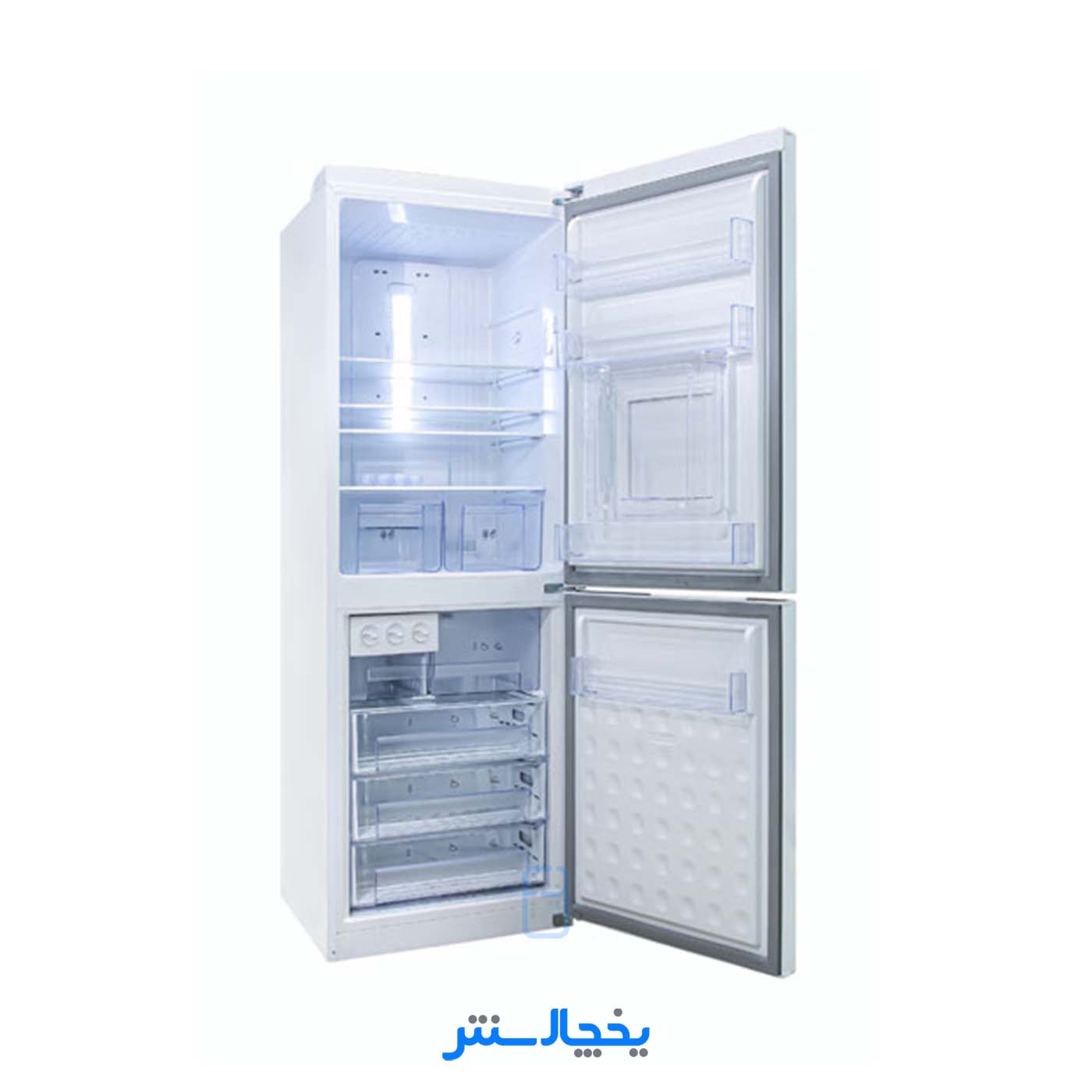 یخچال فریزر الکترواستیل مدل پرستیژ پلاس ES35 تیتانیوم