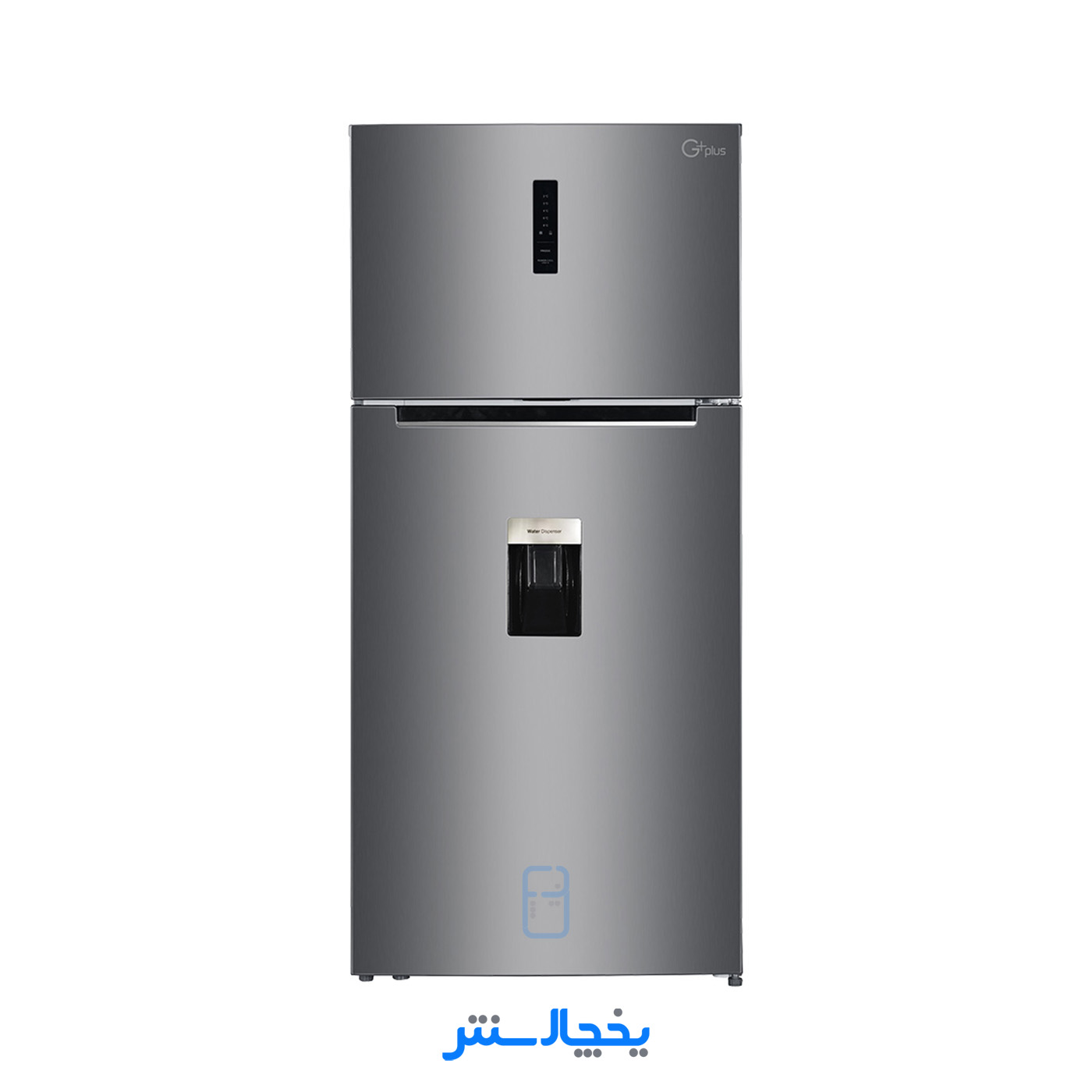 یخچال فریزر جی پلاس مدل GRF-P5327S نقره ای