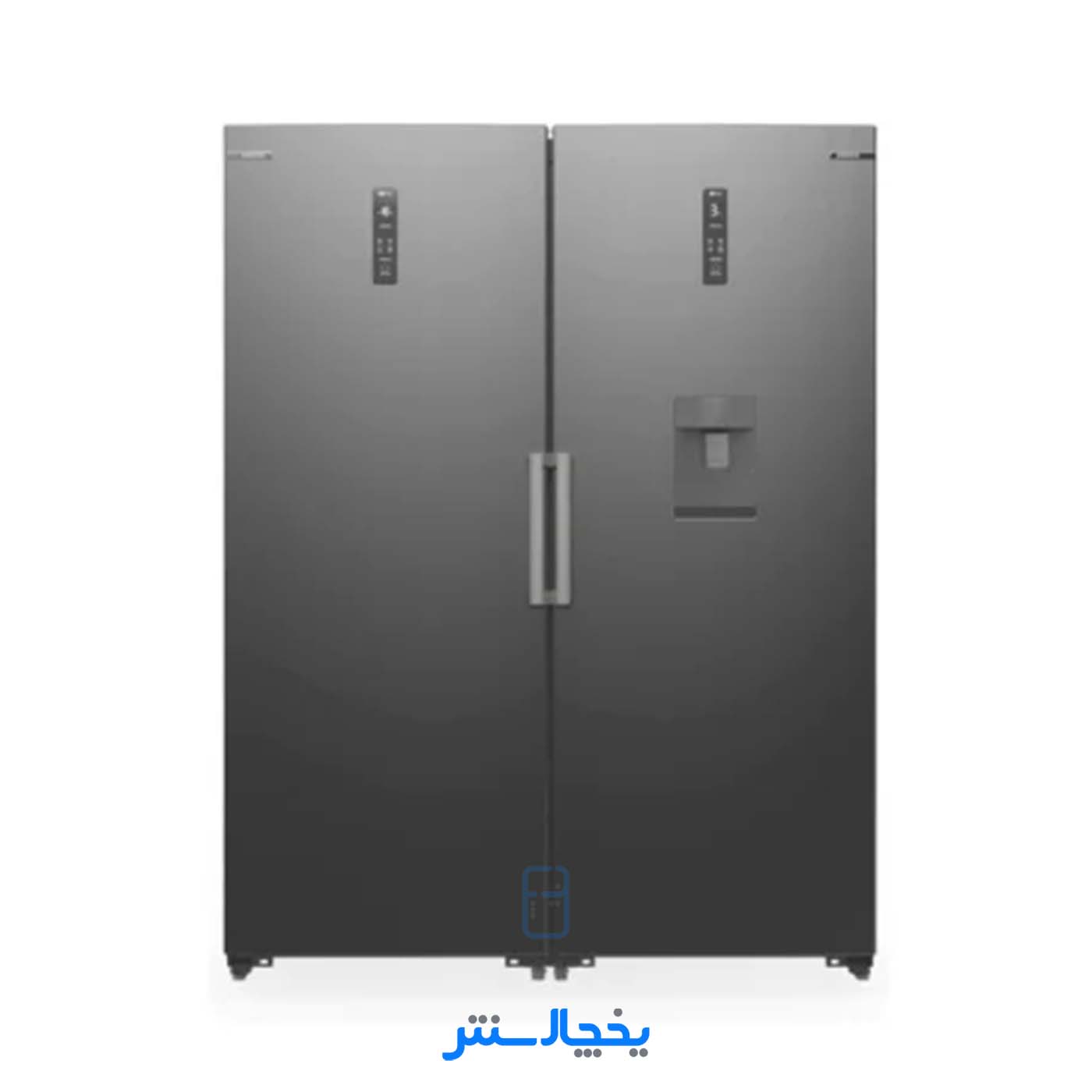 یخچال فریزر دوقلو امرسان 16 فوت مدل R16H-F16H-T01 تیتانیوم