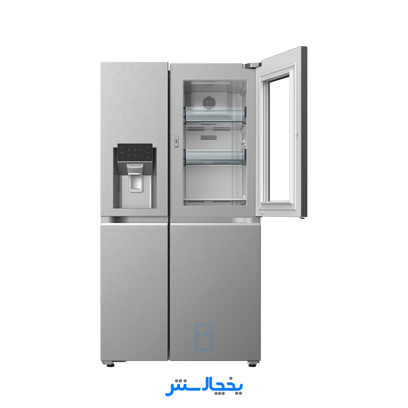 یخچال فریزر ساید بای ساید الکترواستیل مدل کایزن ES52 تیتانیوم