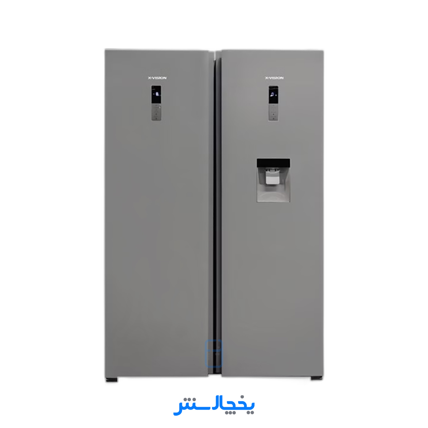 یخچال فریزر دوقلو ایکس ویژن مدل KTRF630-S استیل