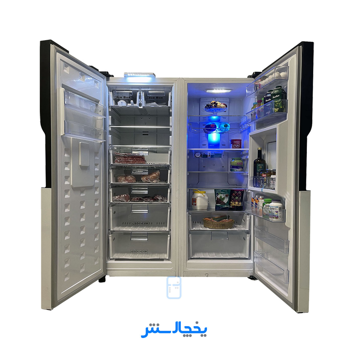 یخچال فریزر دوقلو تاکنوگلد مدل S901R-S900F-W سفید