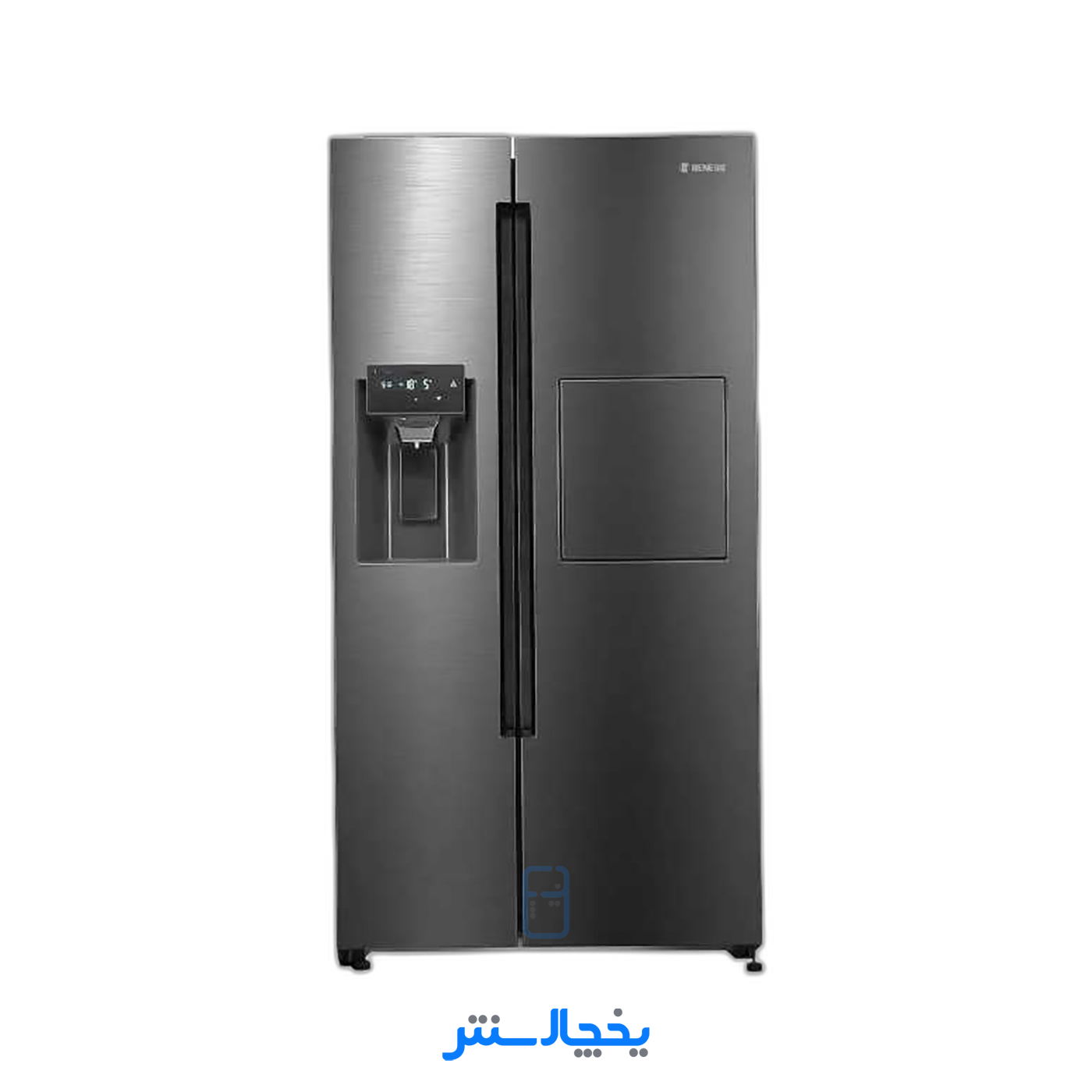 یخچال فریزر ساید بای ساید بنس مدل اگنس Agnes نقره ای