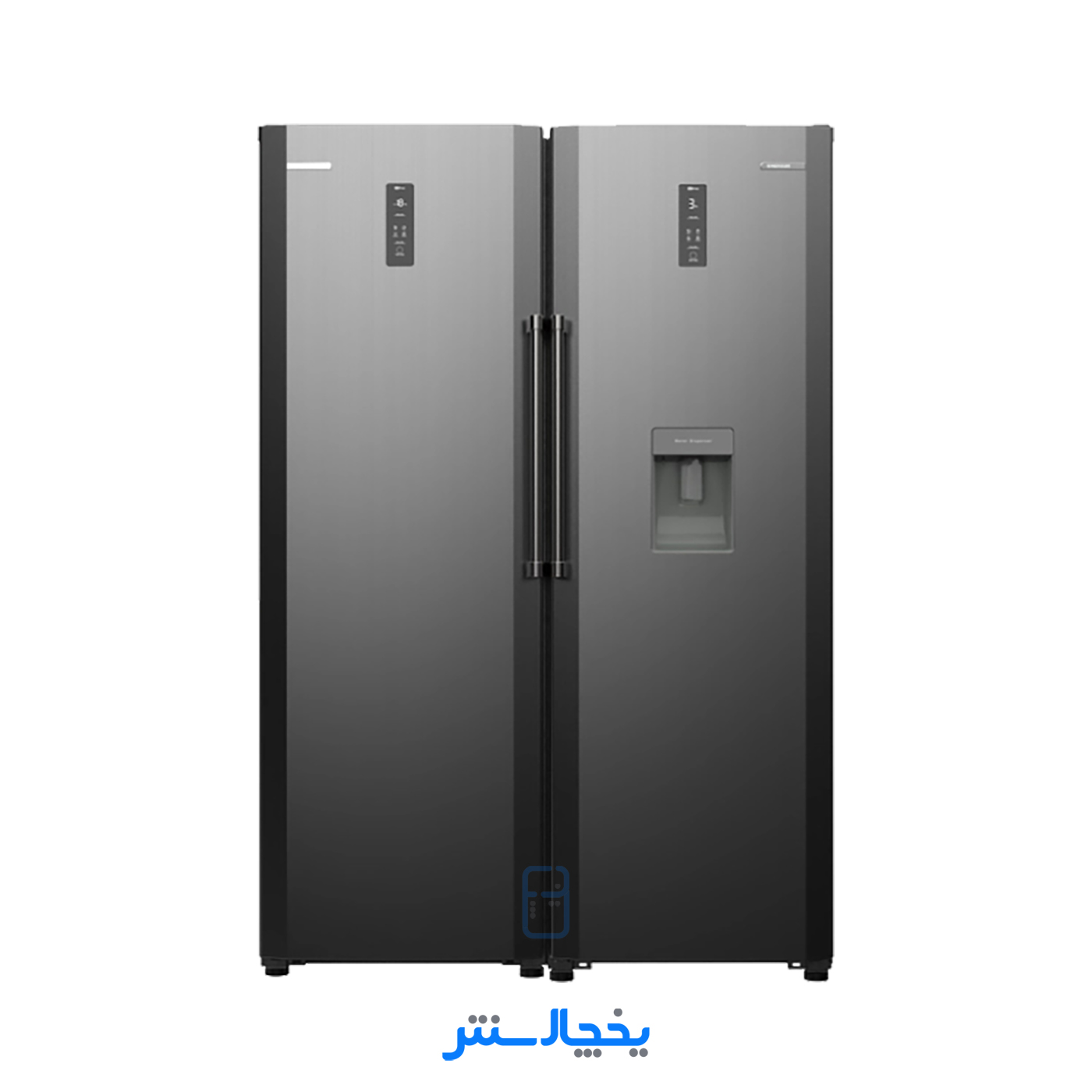 یخچال فریزر دوقلو امرسان 15 فوت مدل R15H-F15H-S01 طوسی