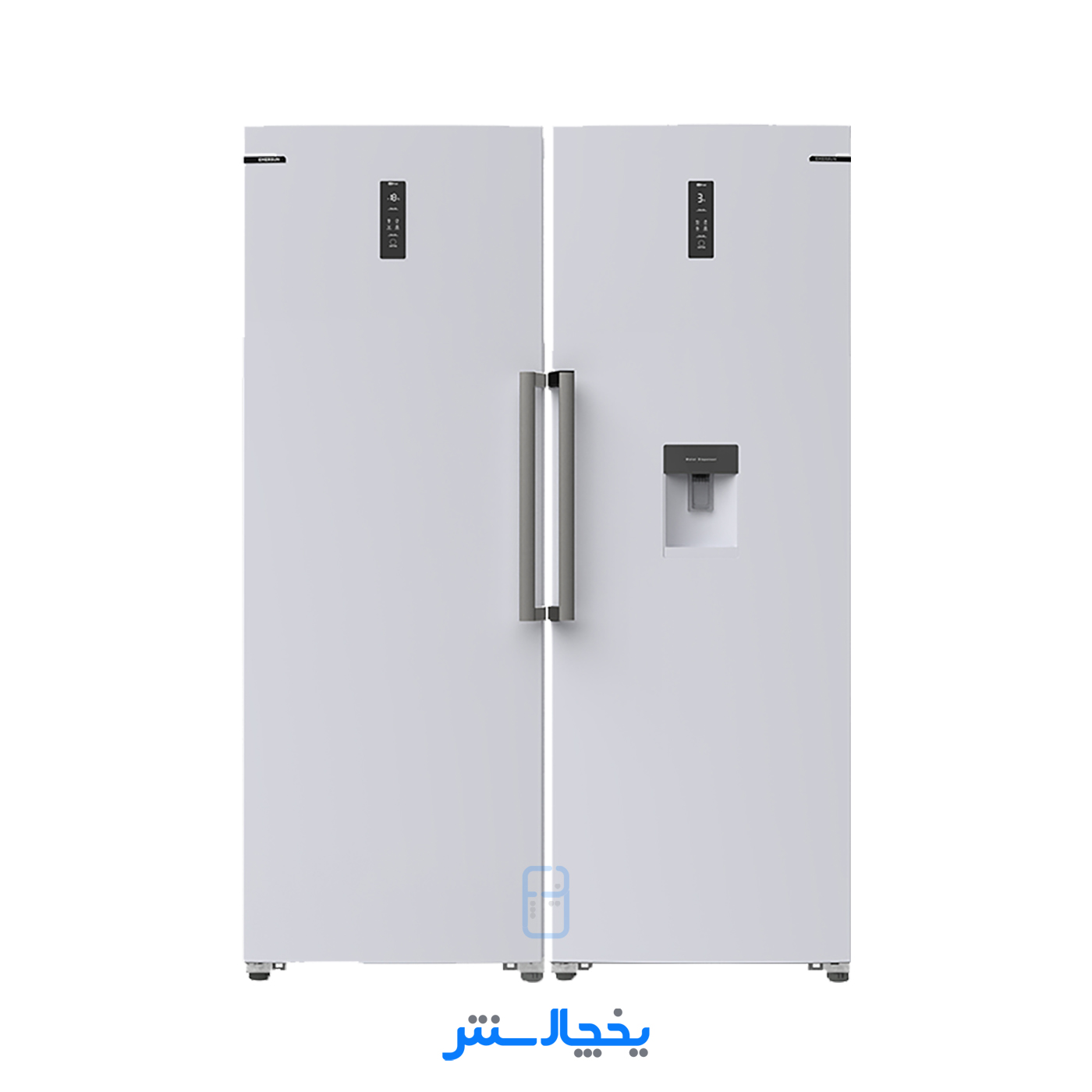 یخچال فریزر دوقلو امرسان 20 فوت کندانسور مخفی مدل R20H-F20H-KW01 سفید