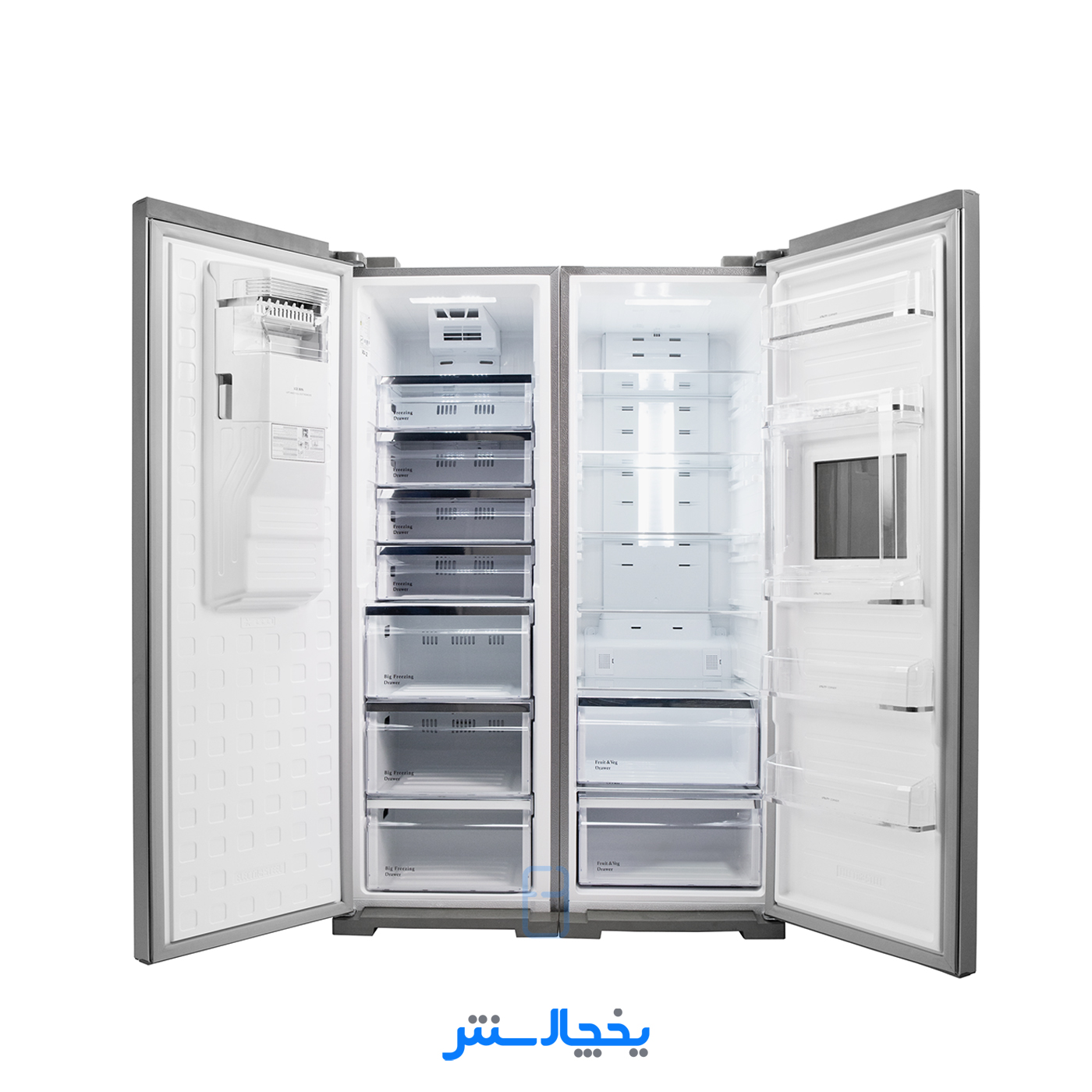 یخچال فریزر دوقلو الکترواستیل مدل فیوچر ES21 سفید