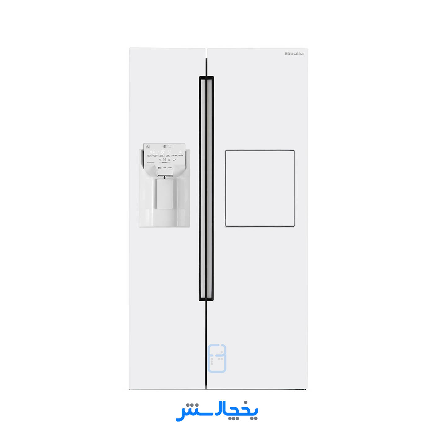 یخچال فریزر ساید بای ساید هیمالیا مدل گلکسی Galexy 3F سفید متالیک