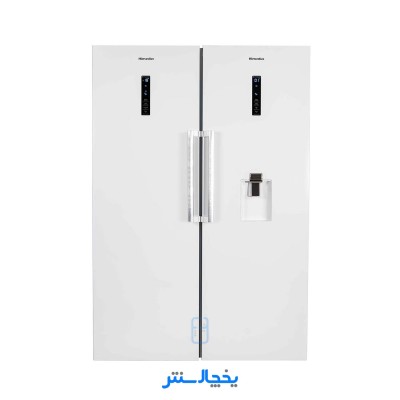 یخچال فریزر دوقلو هیمالیا مدل آیس ایج HREN45001-HFZN38002 سفید