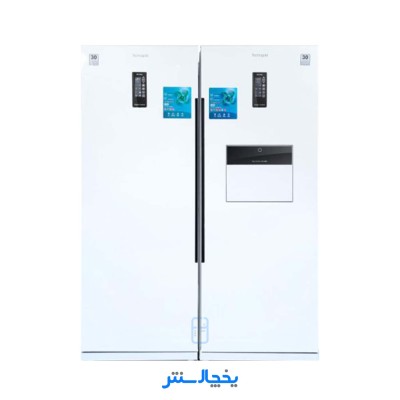 یخچال فریزر دوقلو تاکنوگلد مدل S601R-S600F-W سفید